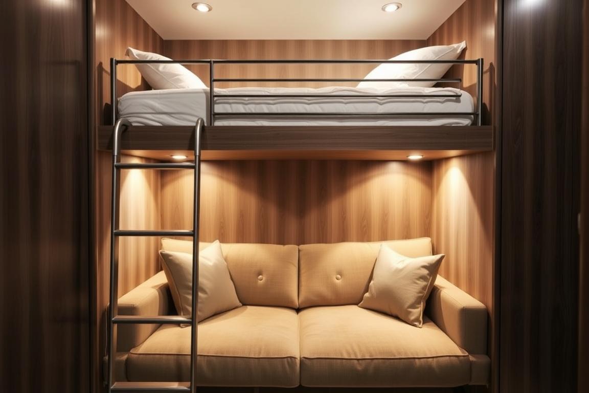 Bunk Bed with Sofa SpaceSaving & Comfort Guide — free download