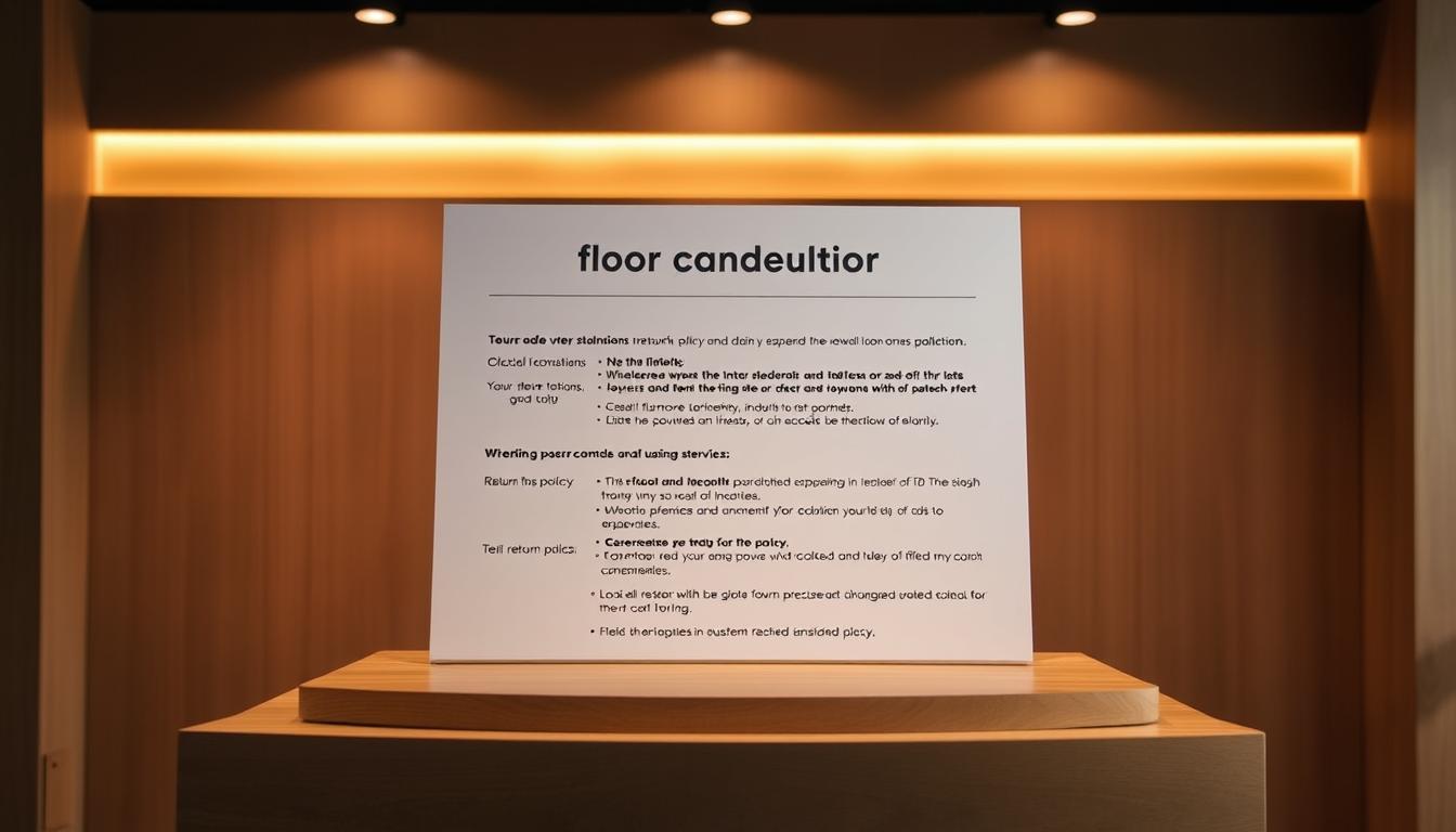 floor and decor return policy