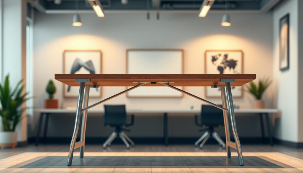 office folding table