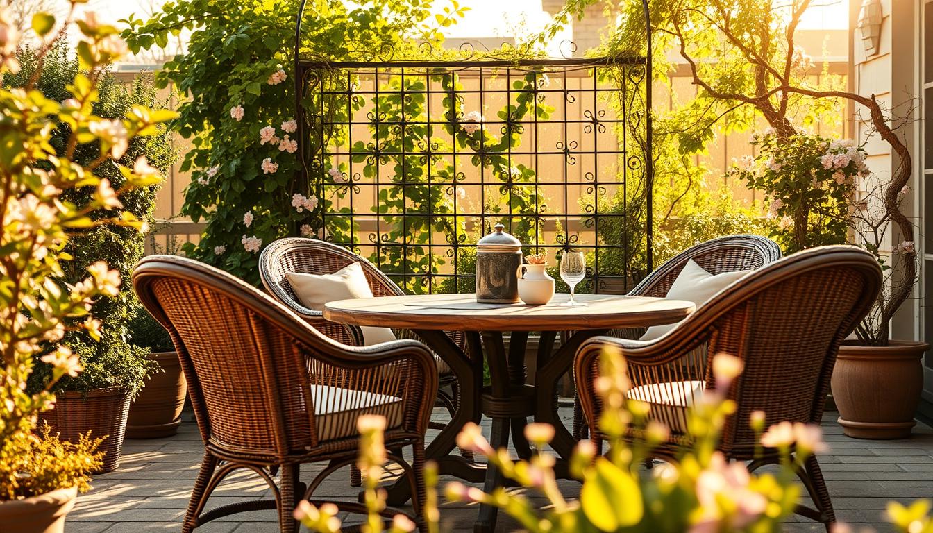 outdoor wicker dining chairs