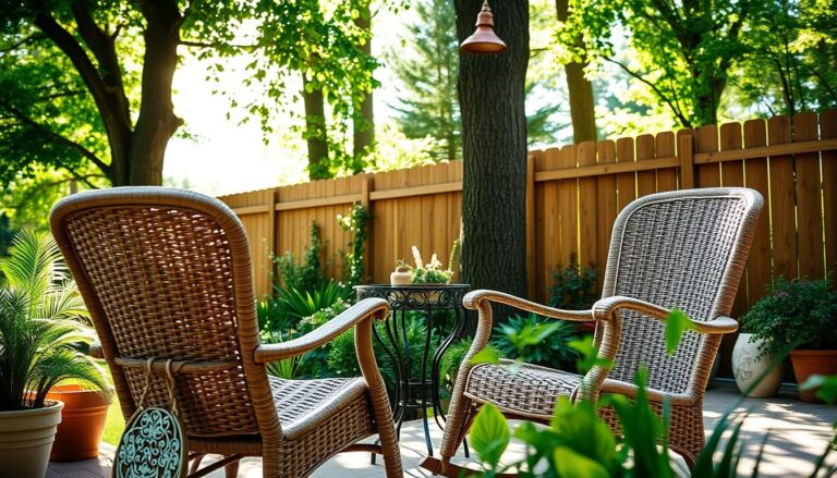 outdoor wicker rocker chairs