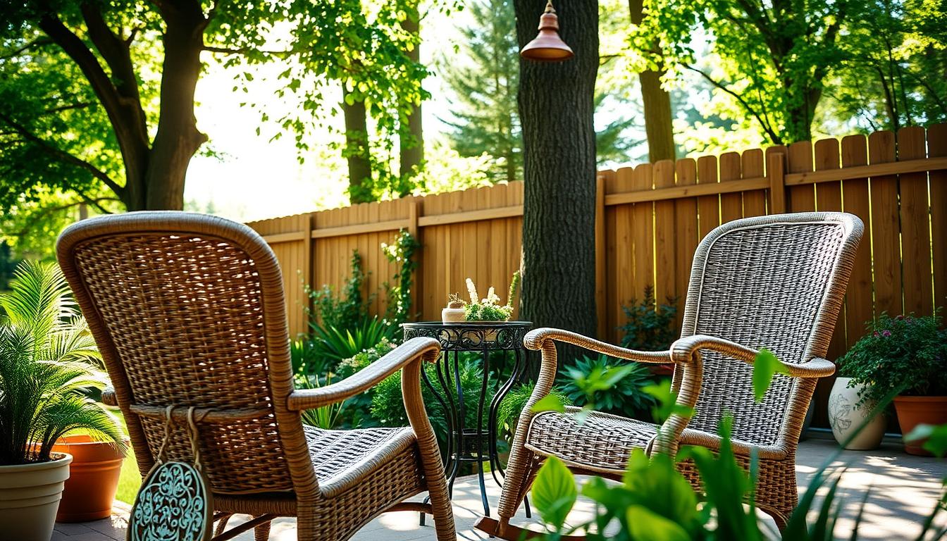 outdoor wicker rocker chairs