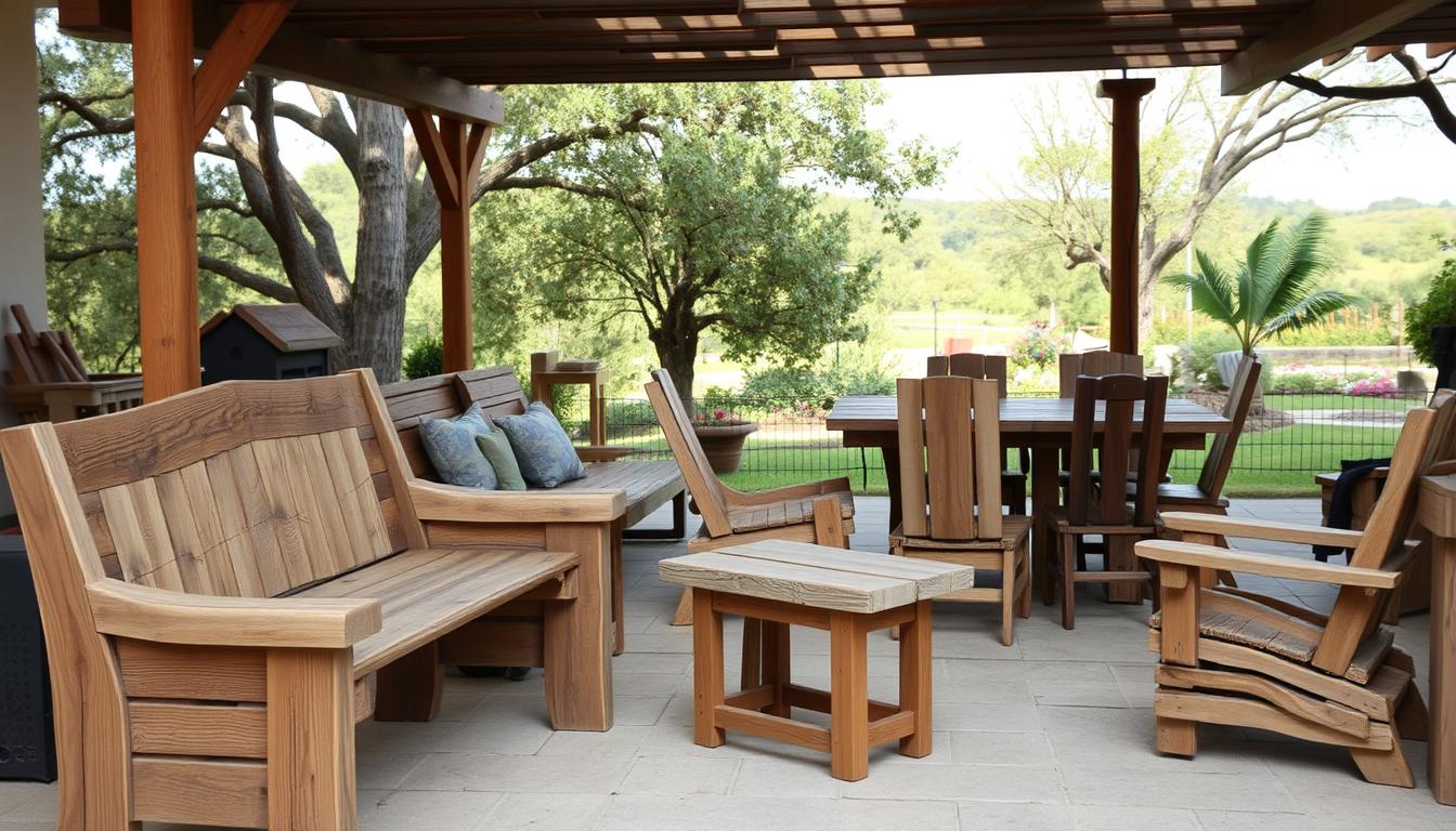 Rustic Outdoor Patio Furniture for Timeless Outdoor Charm — free download