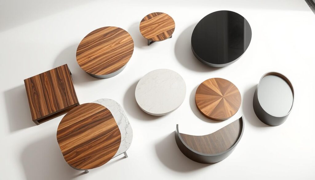 coffee table shapes