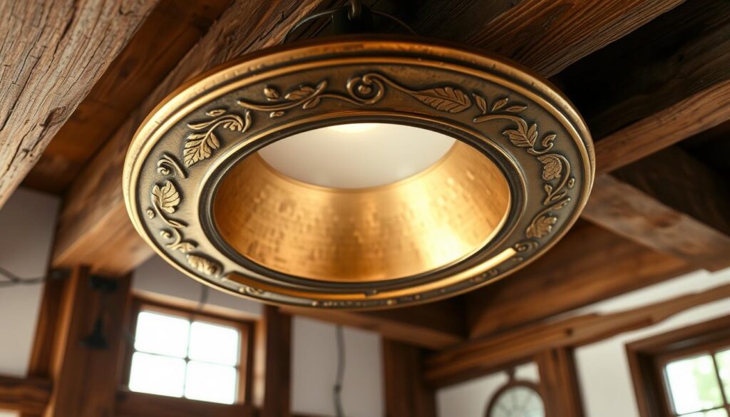 vintage recessed lighting trim