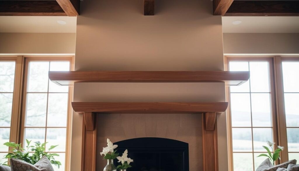 Laurel Foundry 72-inch Solid Oak Mantel Shelf