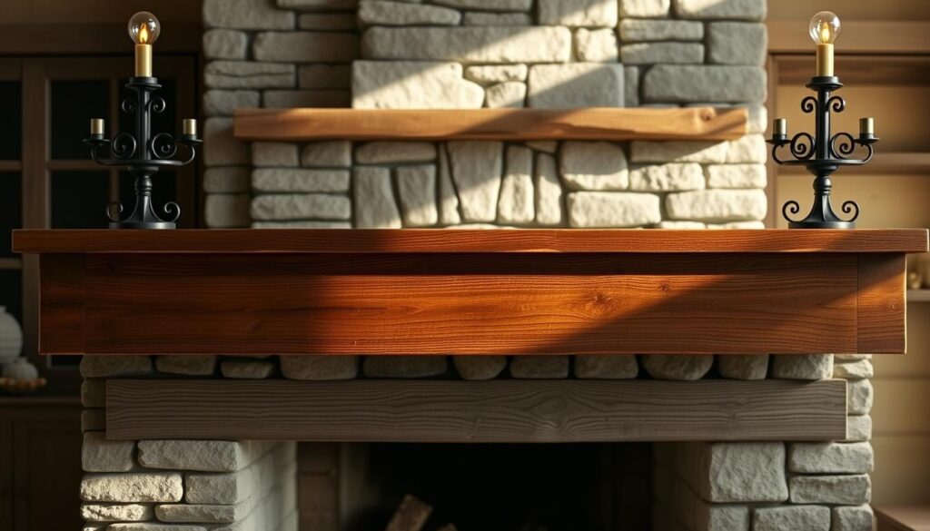 Pottery Barn Menlo Reclaimed Wood Mantel