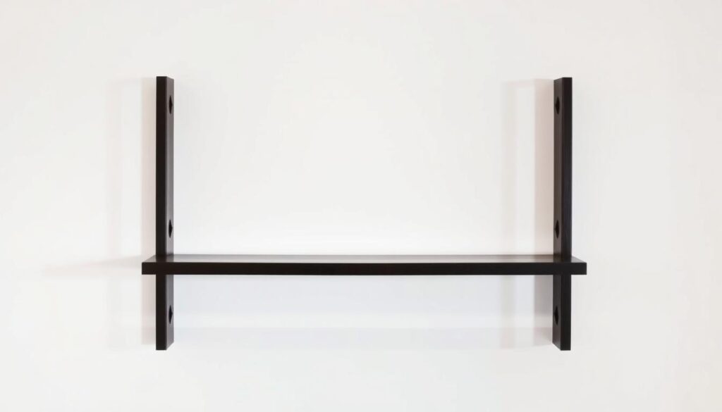 Rejuvenation Black Floating Shelves