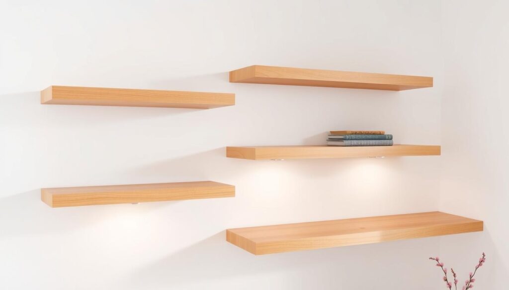 Shelfology Aksel Maple Floating Shelves Shelfology Aksel Maple Floating Shelves