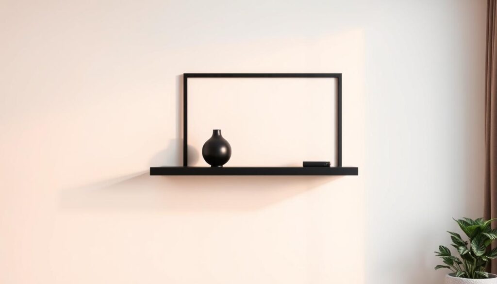 UMBRA Showcase Black Floating Shelf