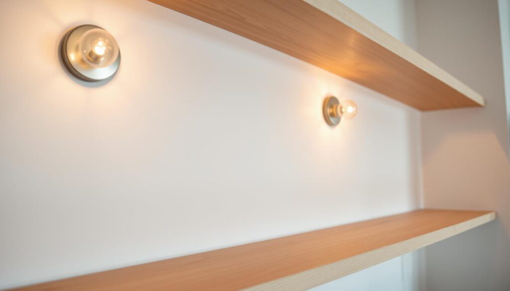 diy floating kitchen shelves installation