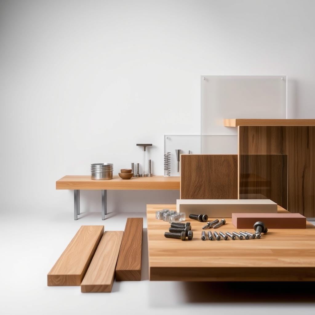 floating shelf materials