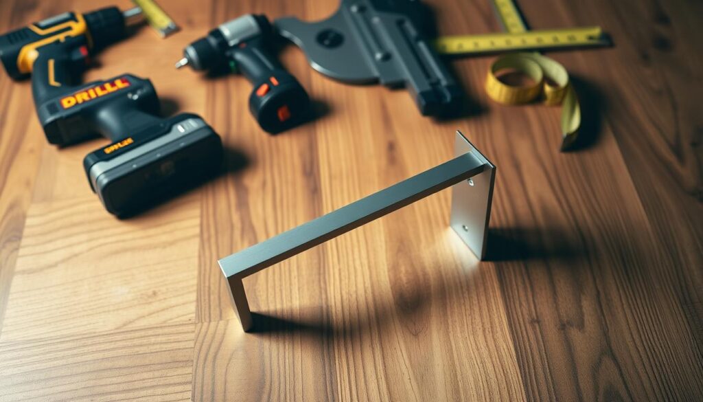 tools and floating shelf bracket