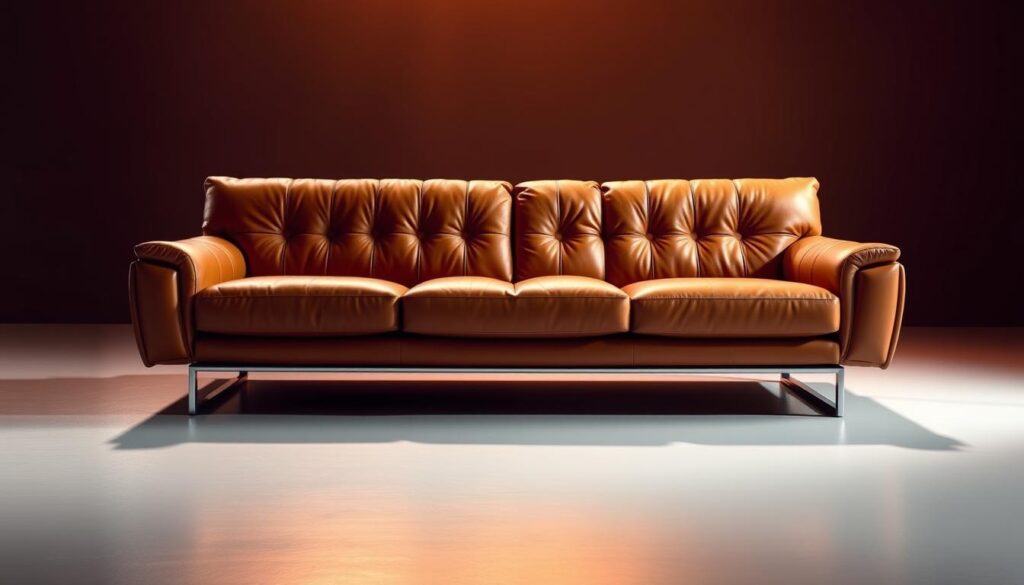 B&B Italia Tufty-Time modern Italian leather sofas