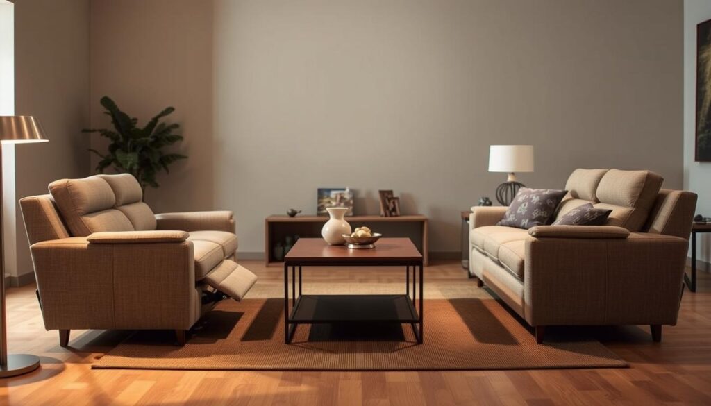 La-Z-Boy Conner Space-Saving Reclining Sofa and Loveseat Collection