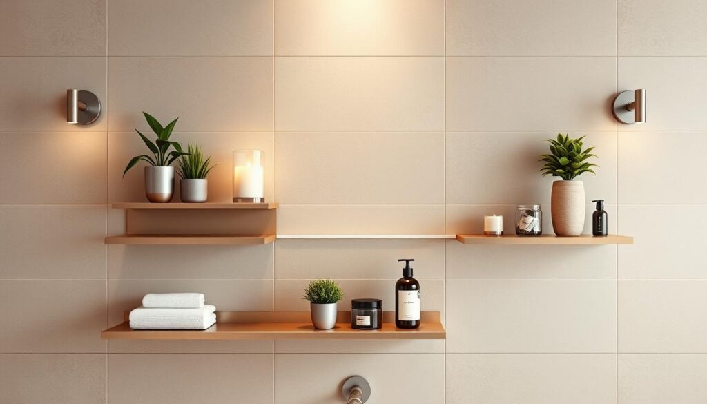 bathroom floating shelves metal bathroom floating shelves metal