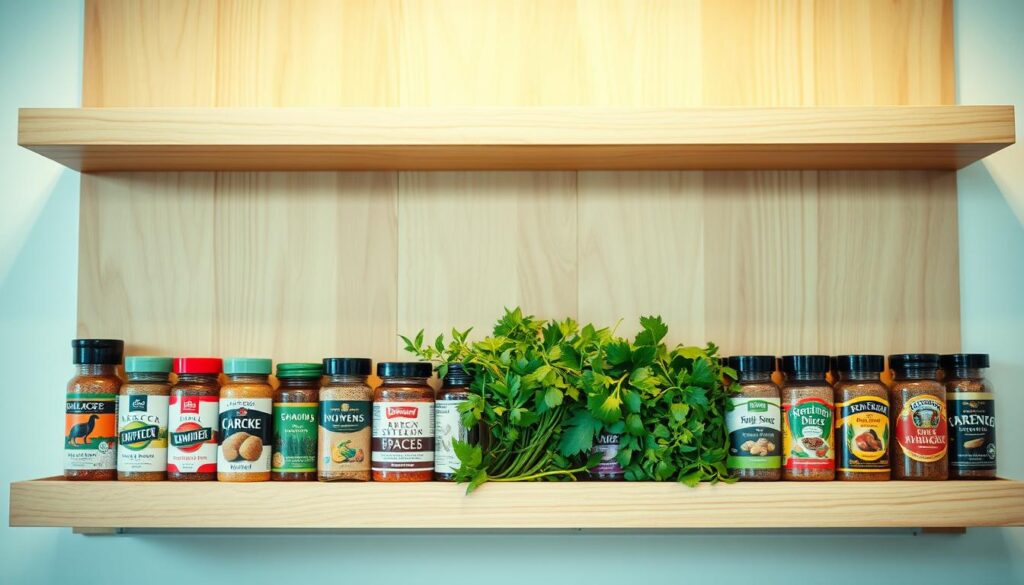 customized kitchen spice display customized kitchen spice display