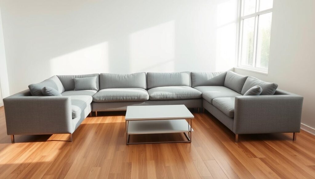 grey sectional sofa