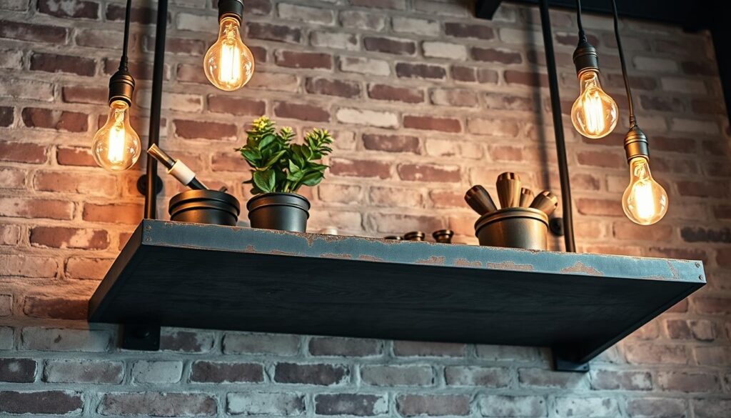 industrial metal floating shelves industrial metal floating shelves