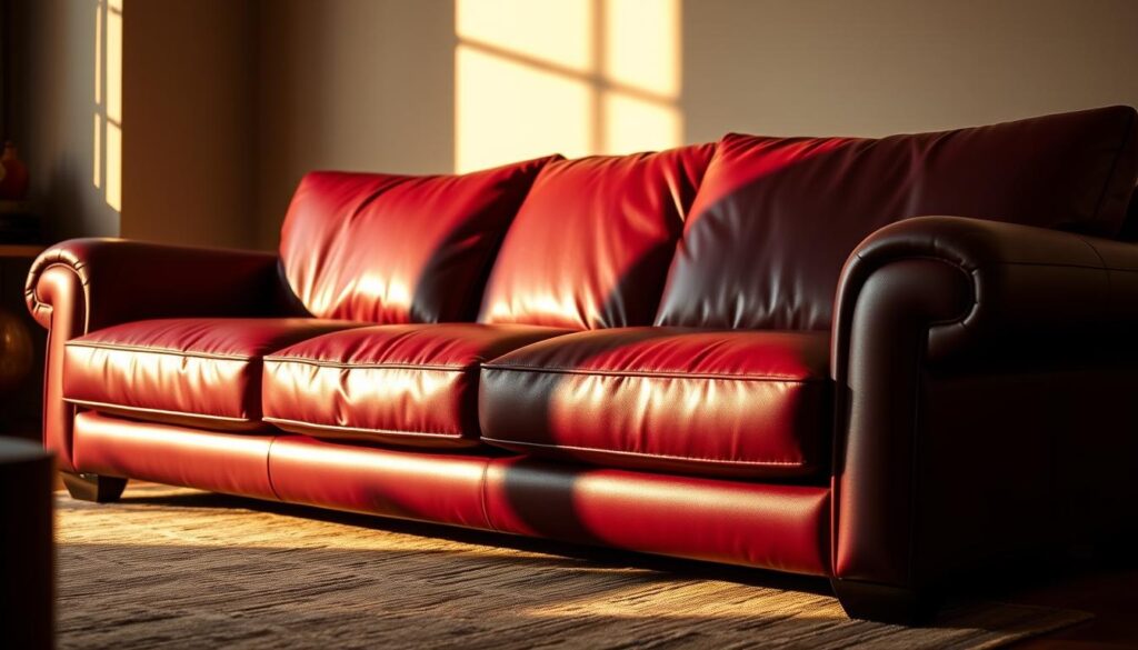 luxury Italian leather sofa