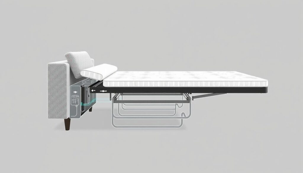 pull-out mechanisms for sofa sleeper with chaise pull-out mechanisms for sofa sleeper with chaise
