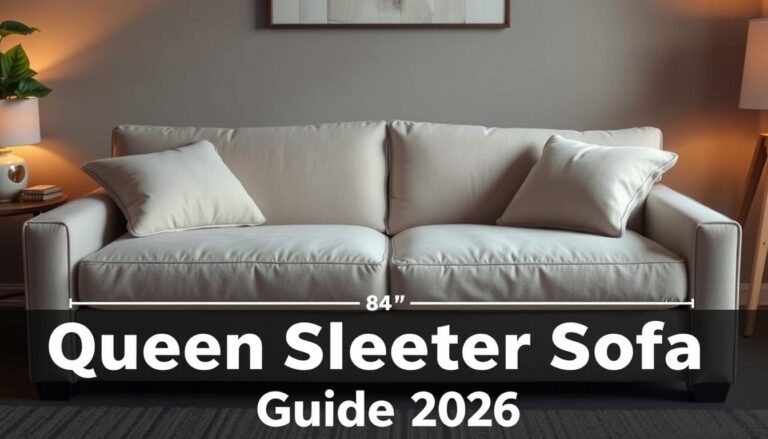 queen sleeper sofa dimensions