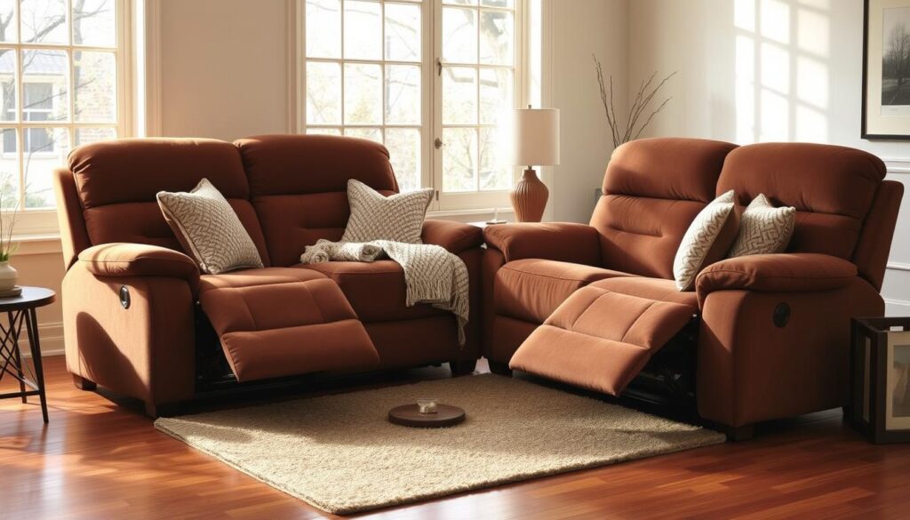 reclining sofa and loveseat set reclining sofa and loveseat set