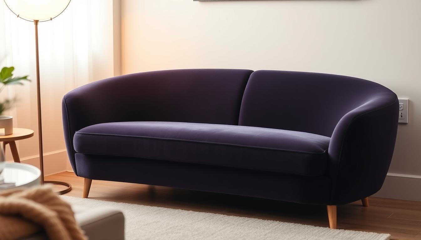semi circle sofa