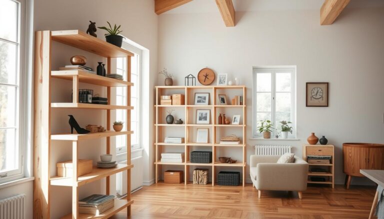 unfinished floating shelves