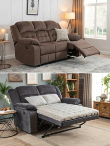 recliner sofa VS sofa bed-element1
