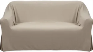 Furniture cover for reclining sofas installed on a modern recliner – washable, snug-fit and pet-friendly design