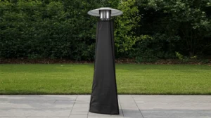 Outdoor electric heater cover for weather protection