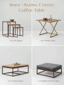 space-saving coffee table alternatives for small apartments