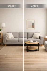 small coffee table small space solution