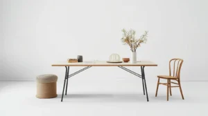 how to choose a folding table that fits your interior style