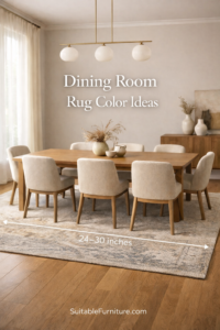 dining room rug matching wall colors in modern dining room decor